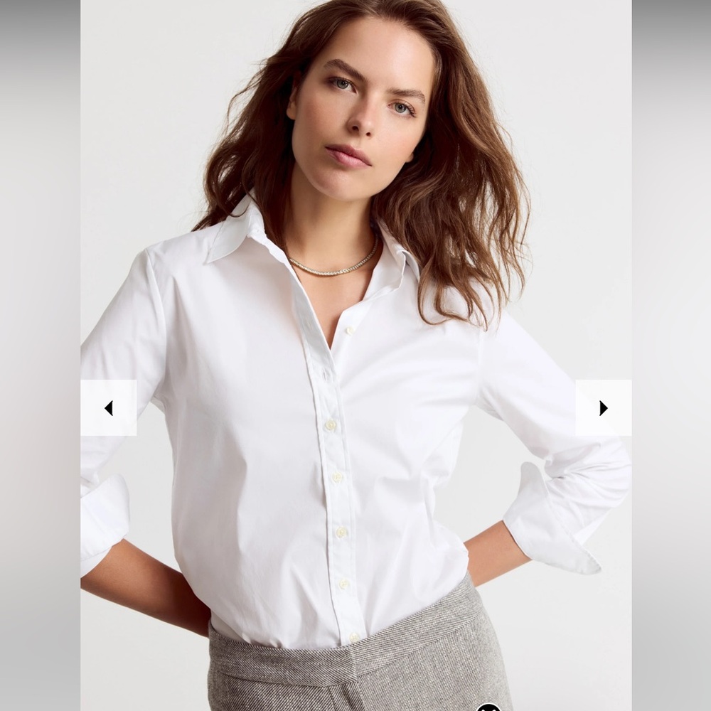 The Icon The shirt by Rochelle Behrens Small White Button down